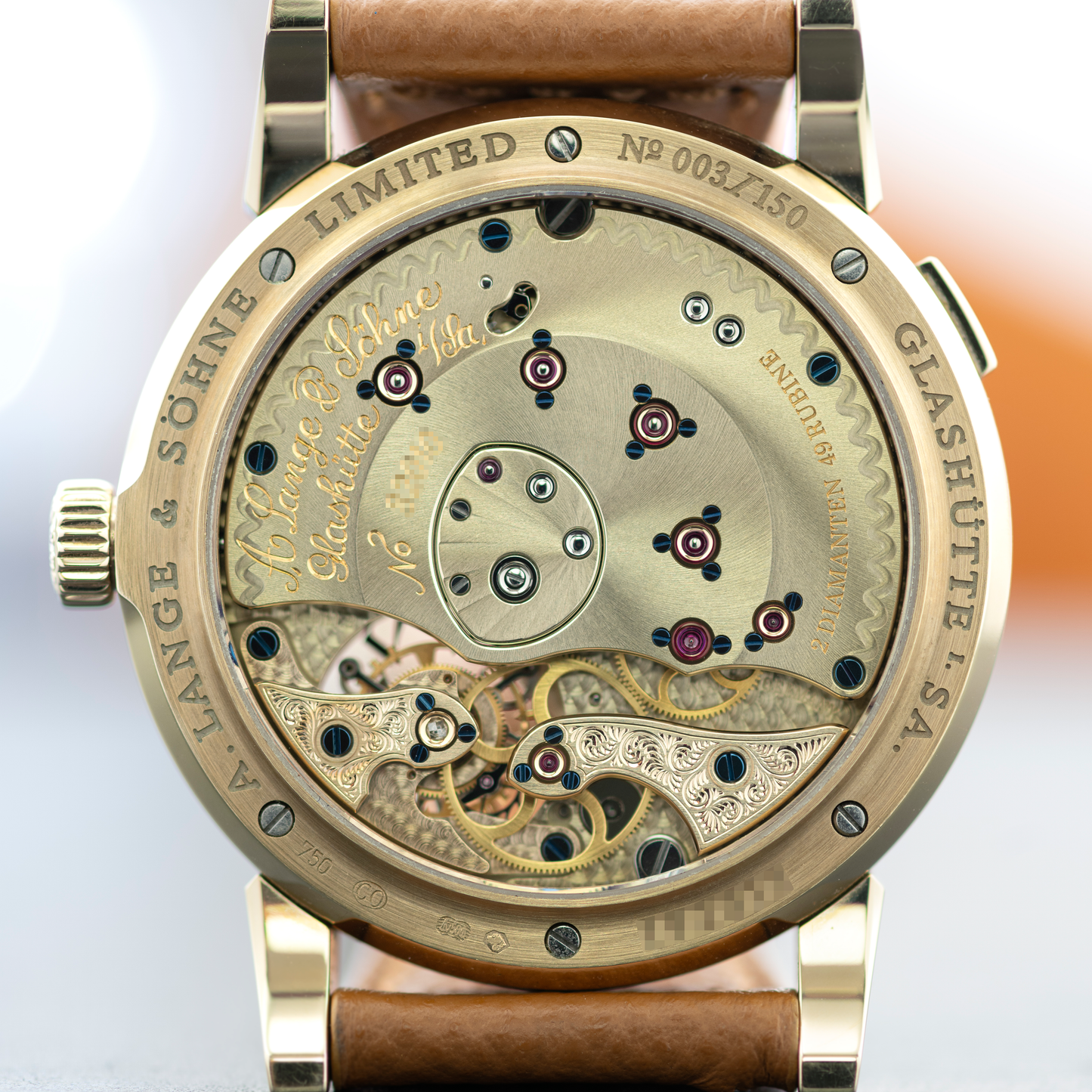 A. Lange & Söhne "One of 150" Lange 1 Tourbillon