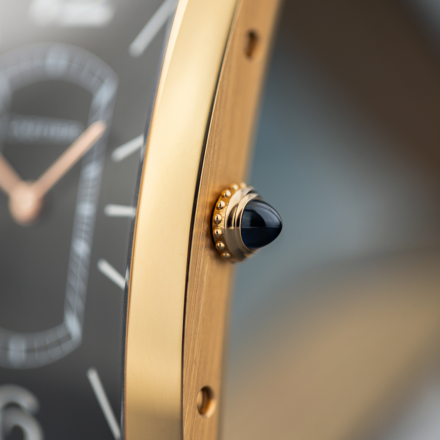 Tank Cintrée in 18K Pink Gold
