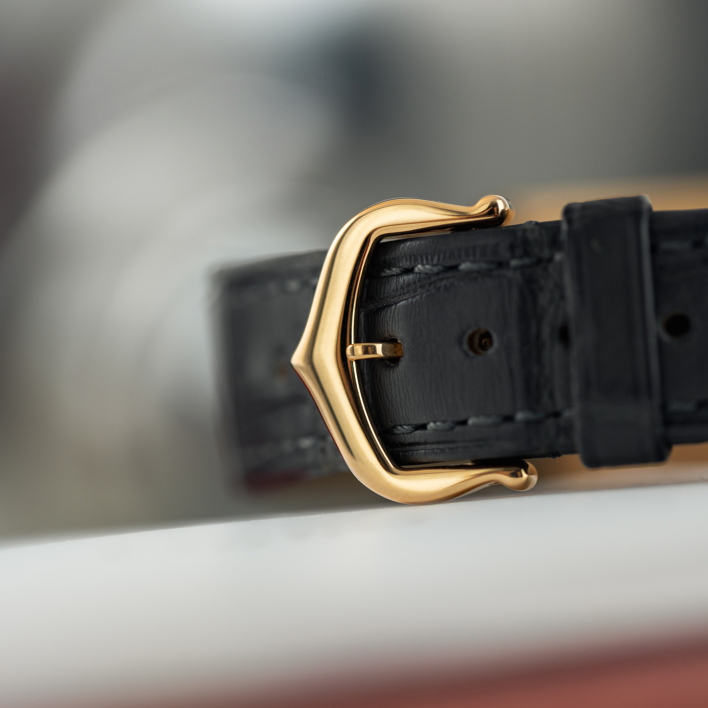Tank Cintrée in 18K Pink Gold