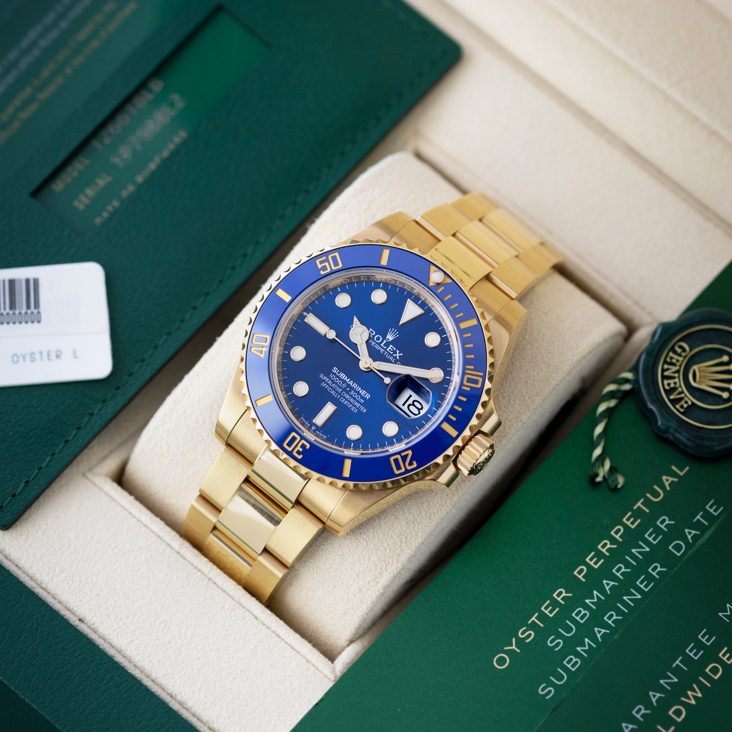 Submariner Date in Yellow Gold