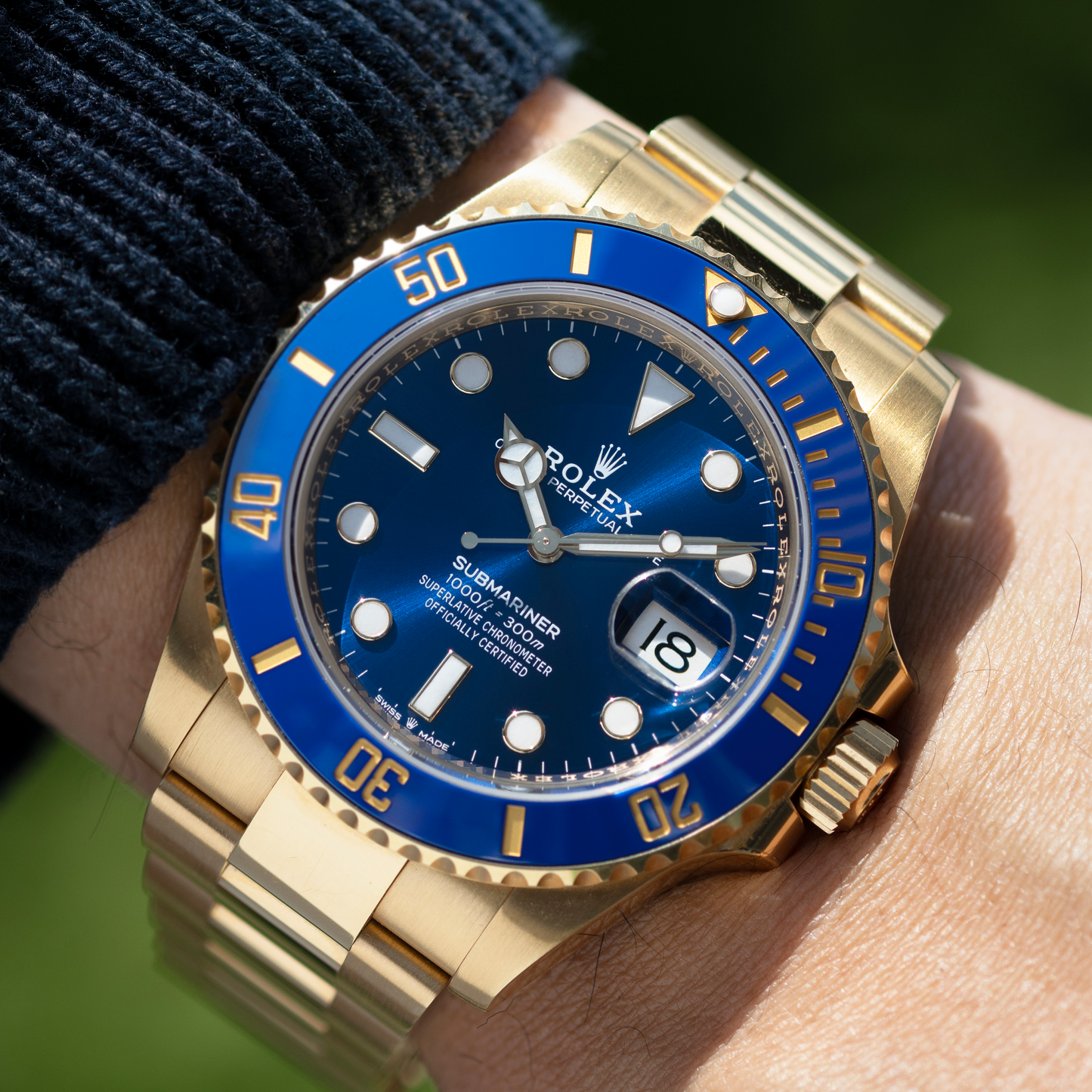 Submariner Date in Yellow Gold