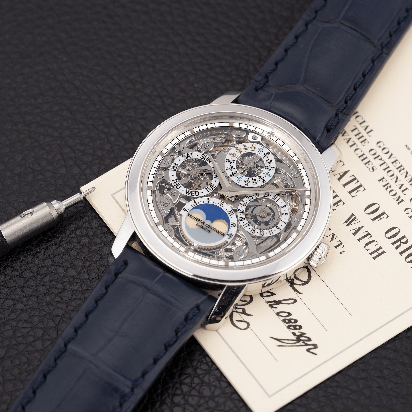 Traditionnelle Perpetual Calendar Skeleton