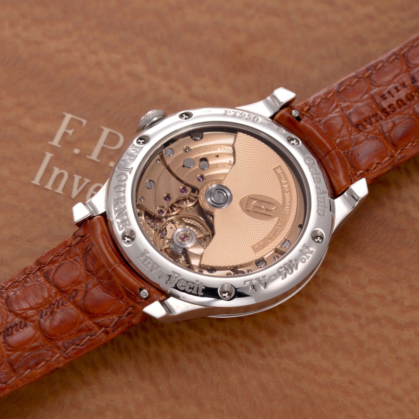 Octa Automatique Lune in Platinum