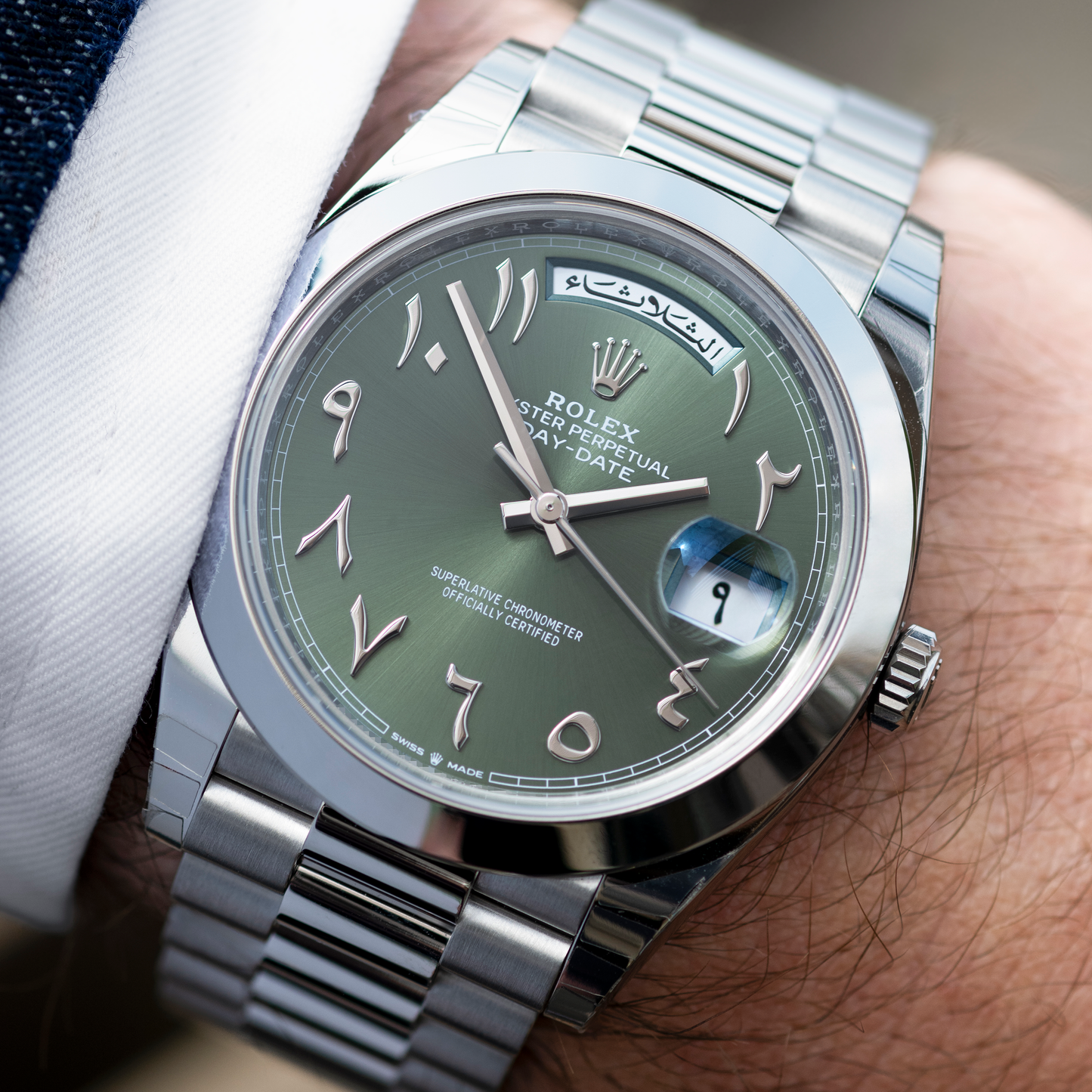 Day-Date 40mm 'Eastern Arabic Numerals'