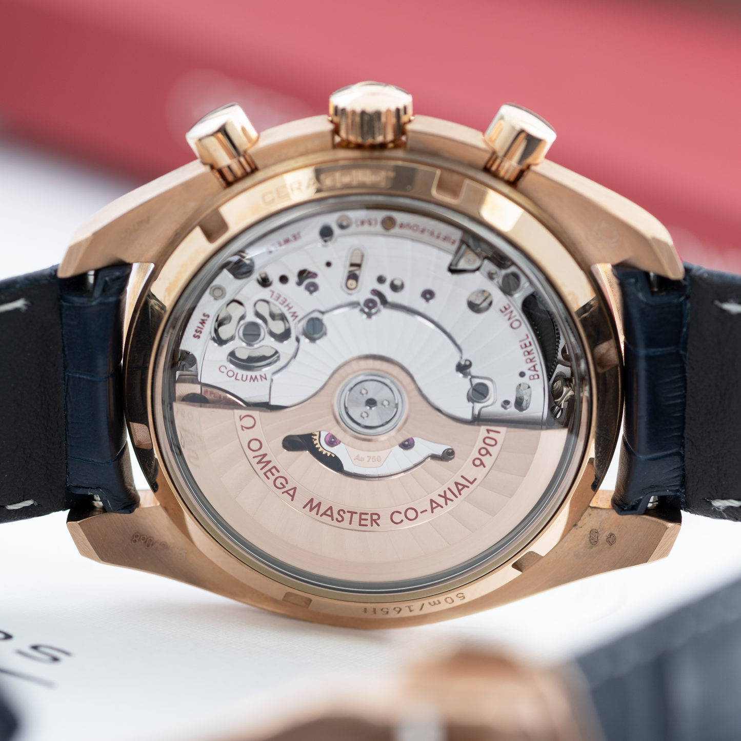 Speedmaster Racing in 18K Sedna Gold