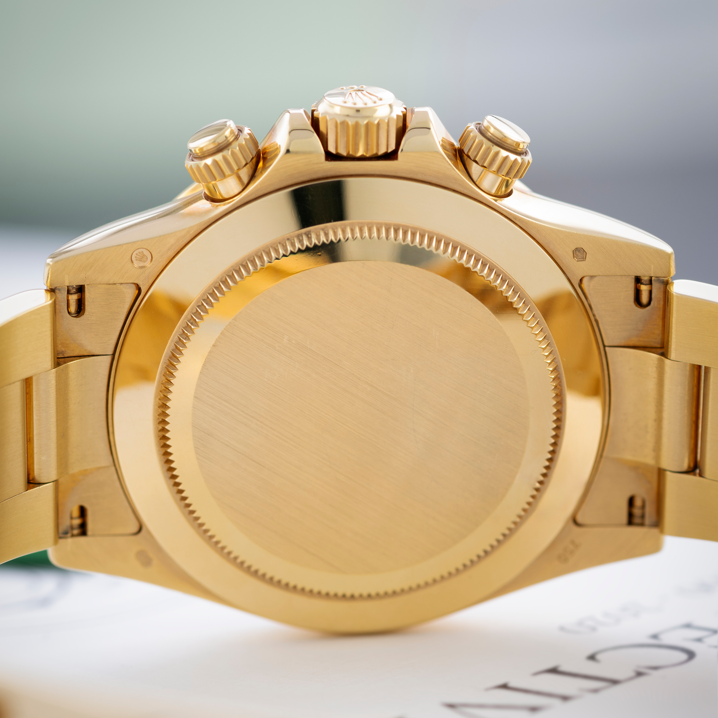 Yellow Gold Daytona with Mother of Pearl Dial