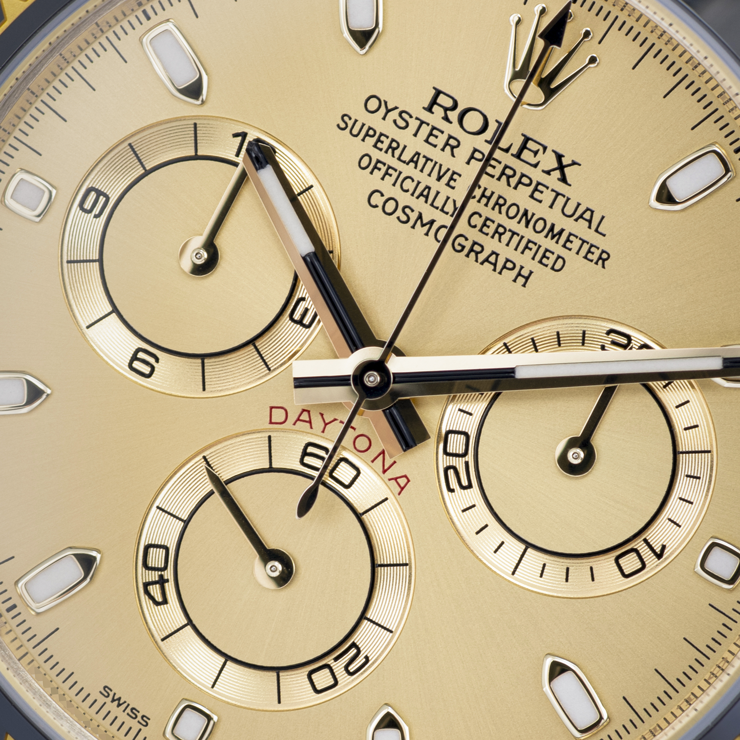 Daytona in Yellow Gold with Champagne Dial