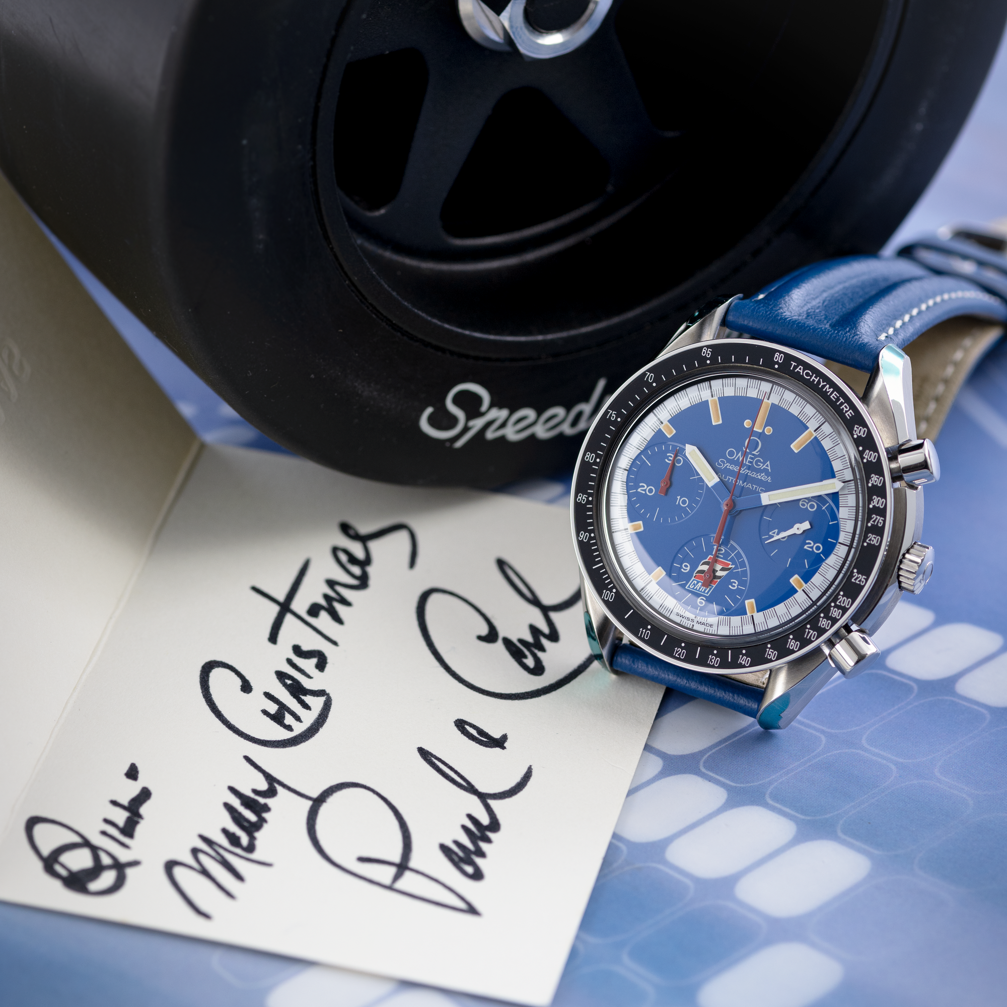 The Omega Speedmaster “CART” Gifted by Paul Newman and Carl Haas