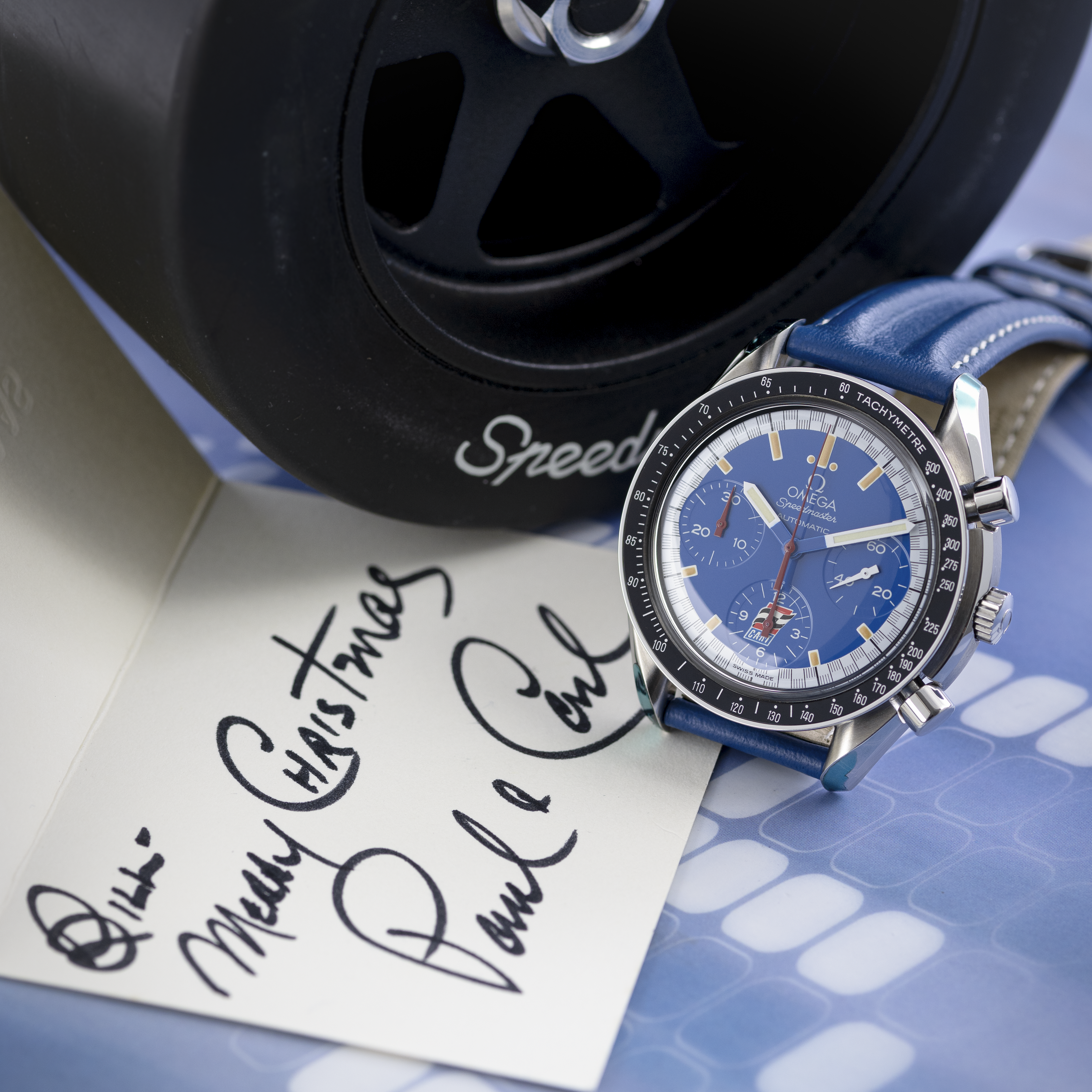 The Omega Speedmaster “CART” Gifted by Paul Newman and Carl Haas