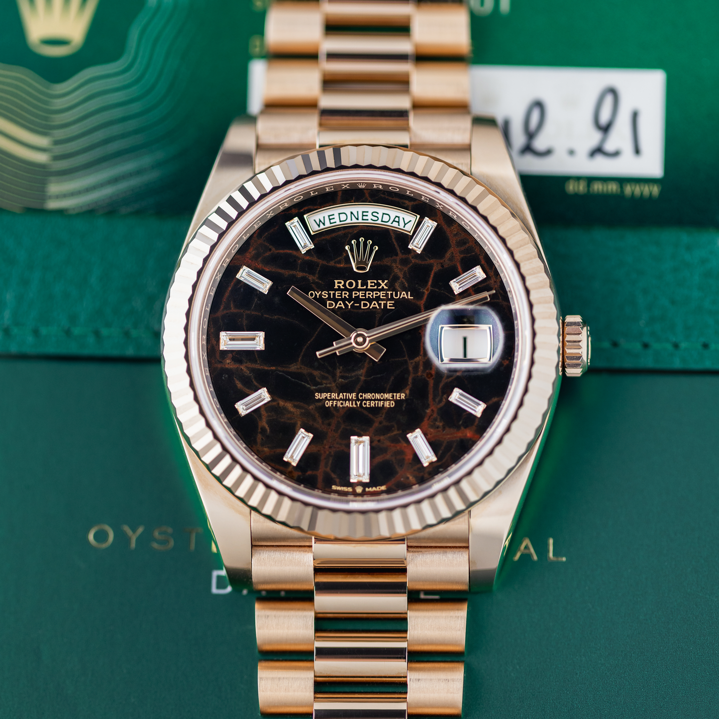 Day-Date 40 with Eisenkiesel Dial