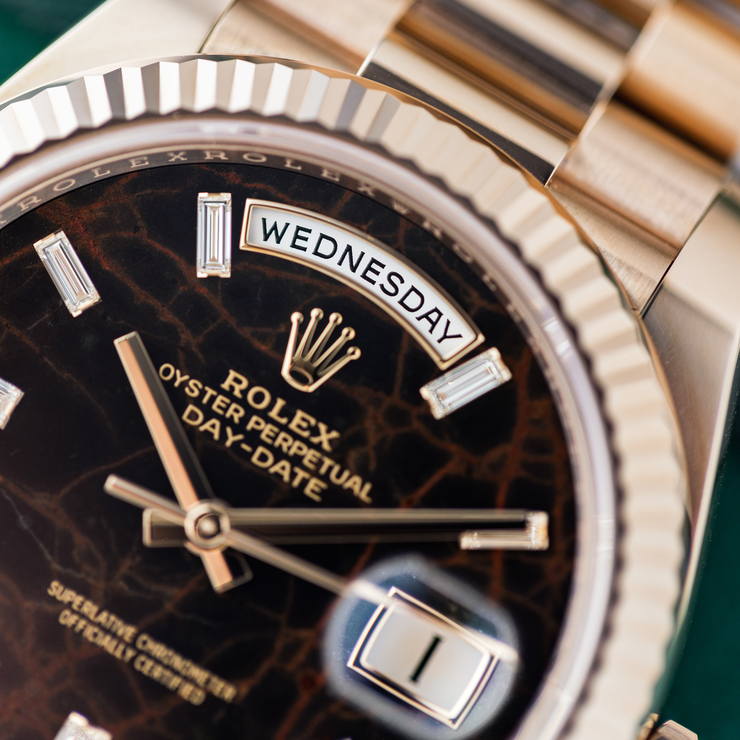 Day-Date 40 with Eisenkiesel Dial