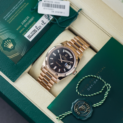 Day-Date 40 with Eisenkiesel Dial