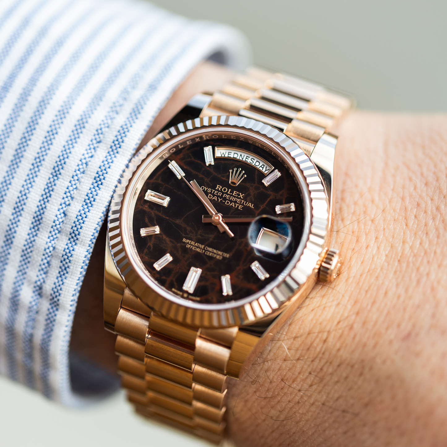 Day-Date 40 with Eisenkiesel Dial