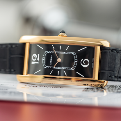 Tank Cintrée in 18K Pink Gold