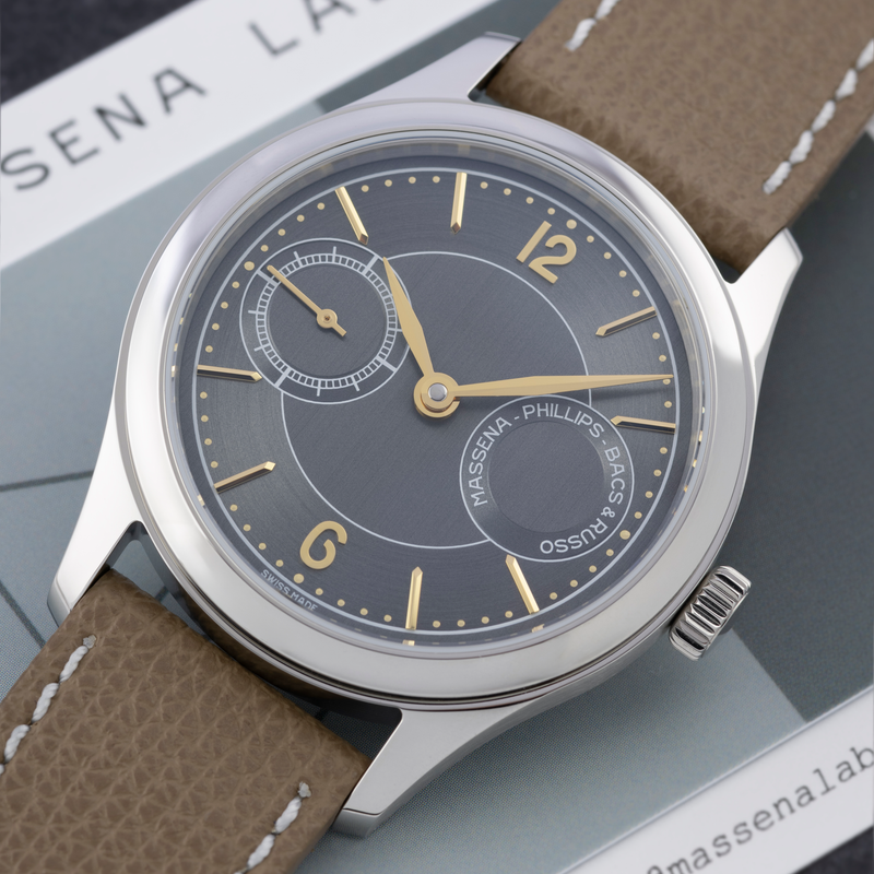 Stainless Steel Phillips in Association with Bacs & Russo Massena LAB 1952 Observatory Dial Limited Edition with Raúl Pagès 38.5mm