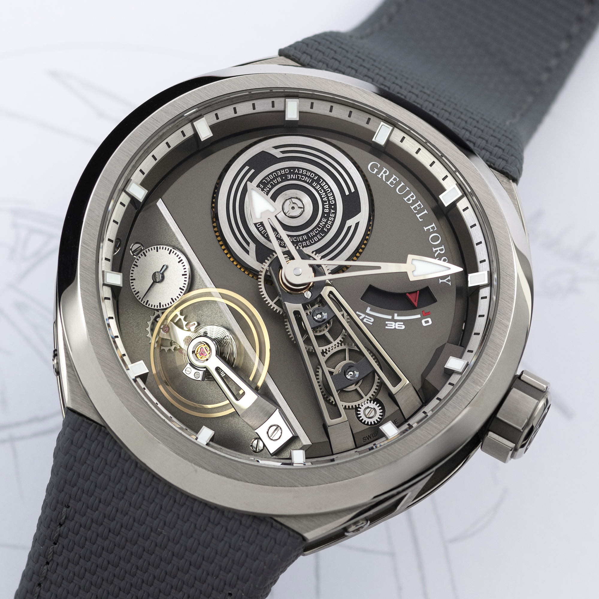 Titanium Greubel Forsey Balancier Convexe S2 46.5 mm