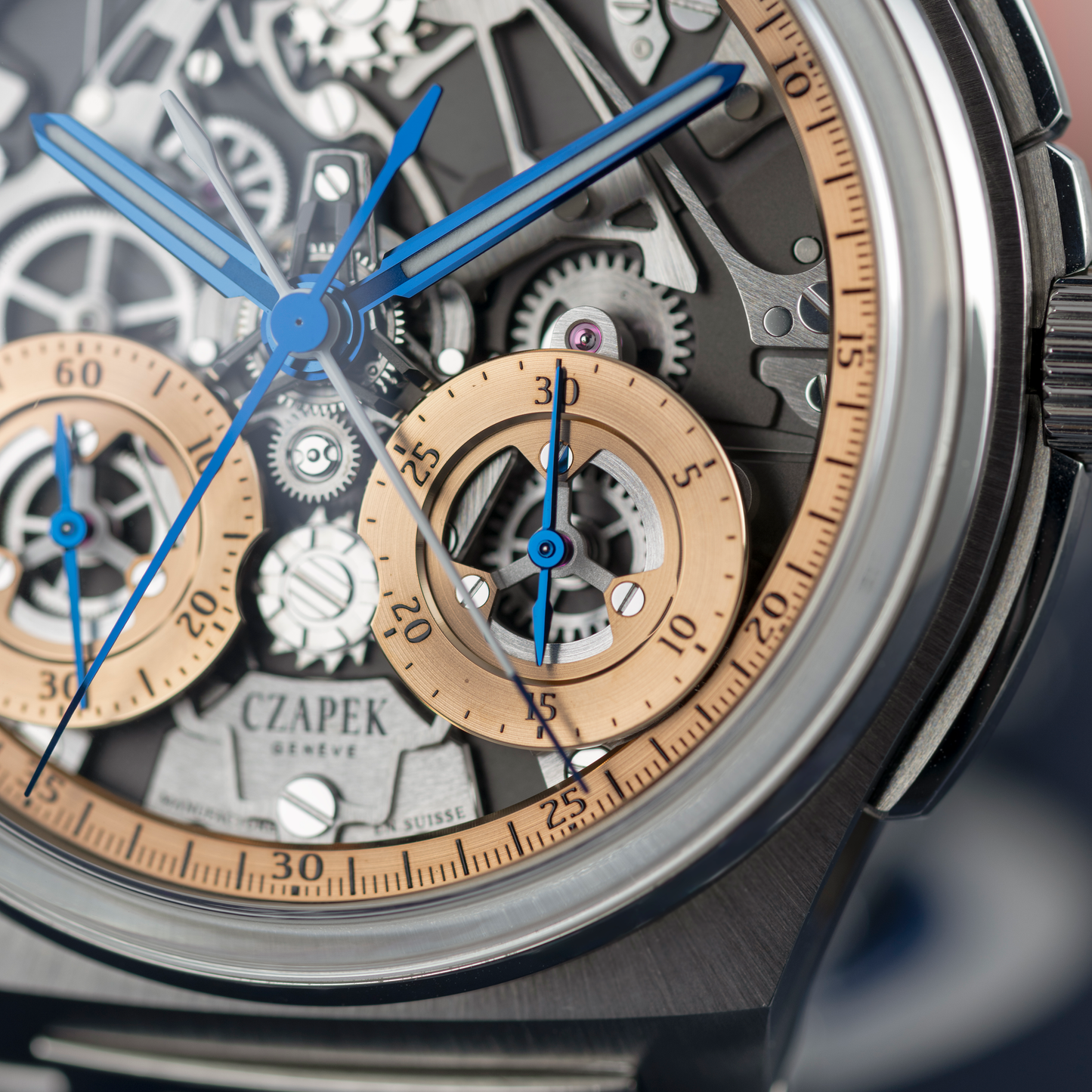 Limited Editon of 25 "Gold Dust" Rattrapante, Split Chronograph