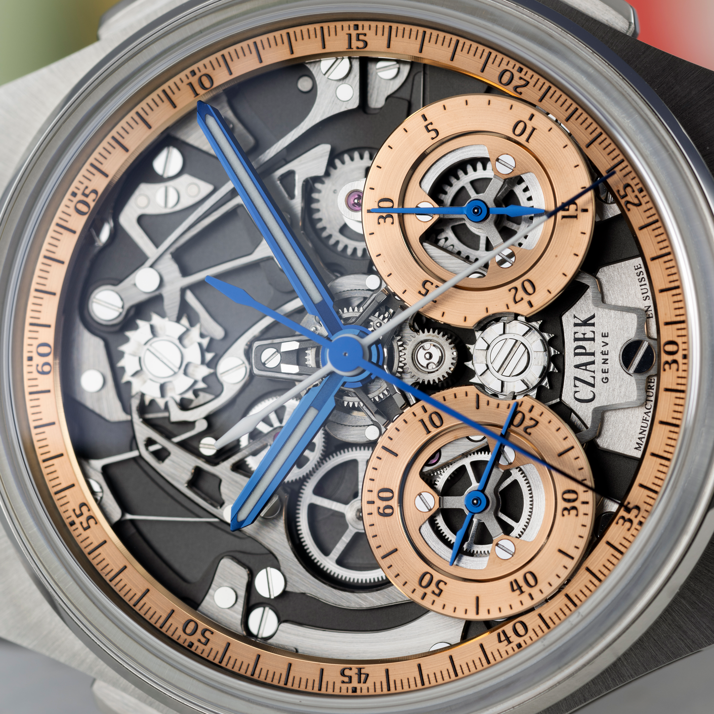Limited Editon of 25 "Gold Dust" Rattrapante, Split Chronograph