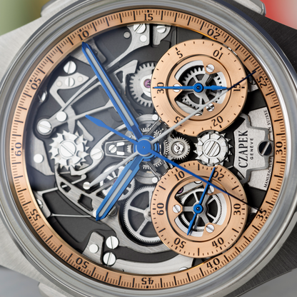 Limited Editon of 25 "Gold Dust" Rattrapante, Split Chronograph