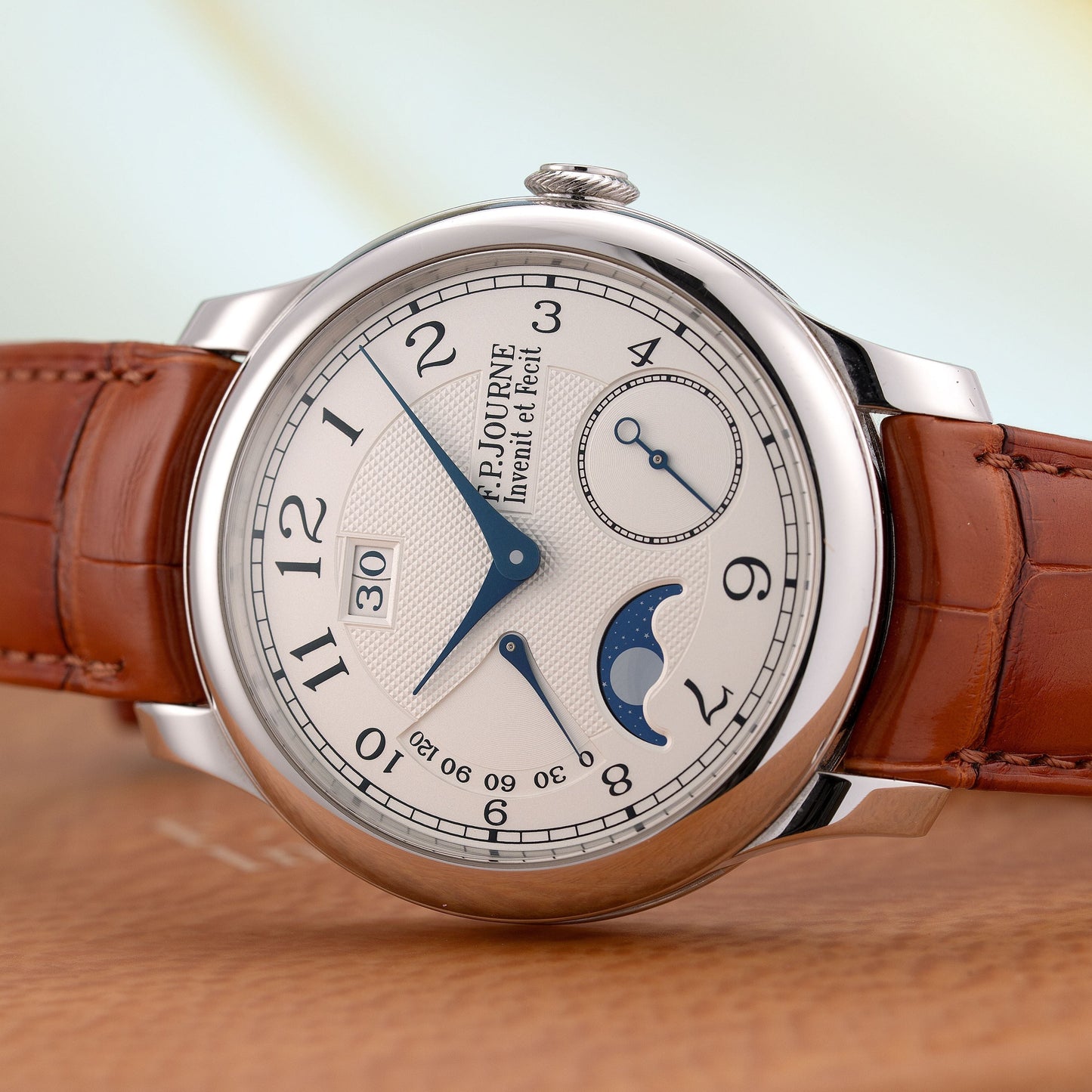 Octa Automatique Lune in Platinum