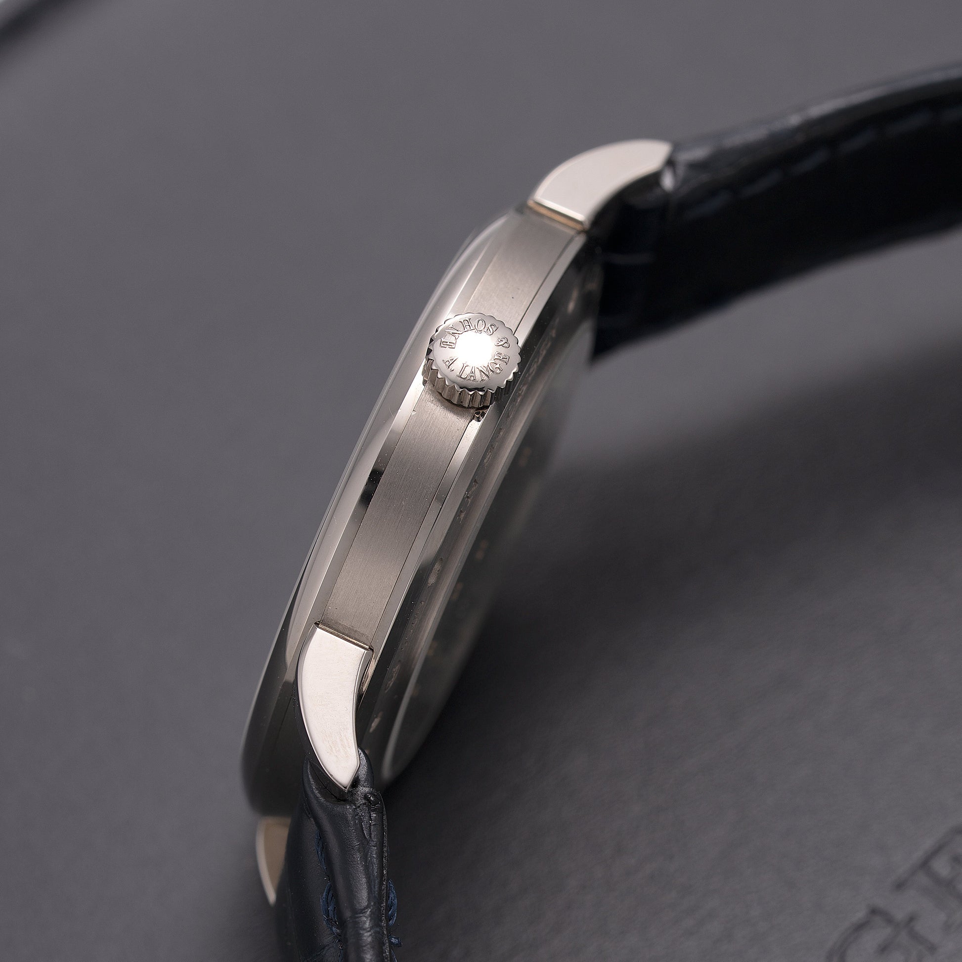 Crown of White Gold A. Lange & Söhne Saxonia “Blue Series” Ref. 219.028 35mm