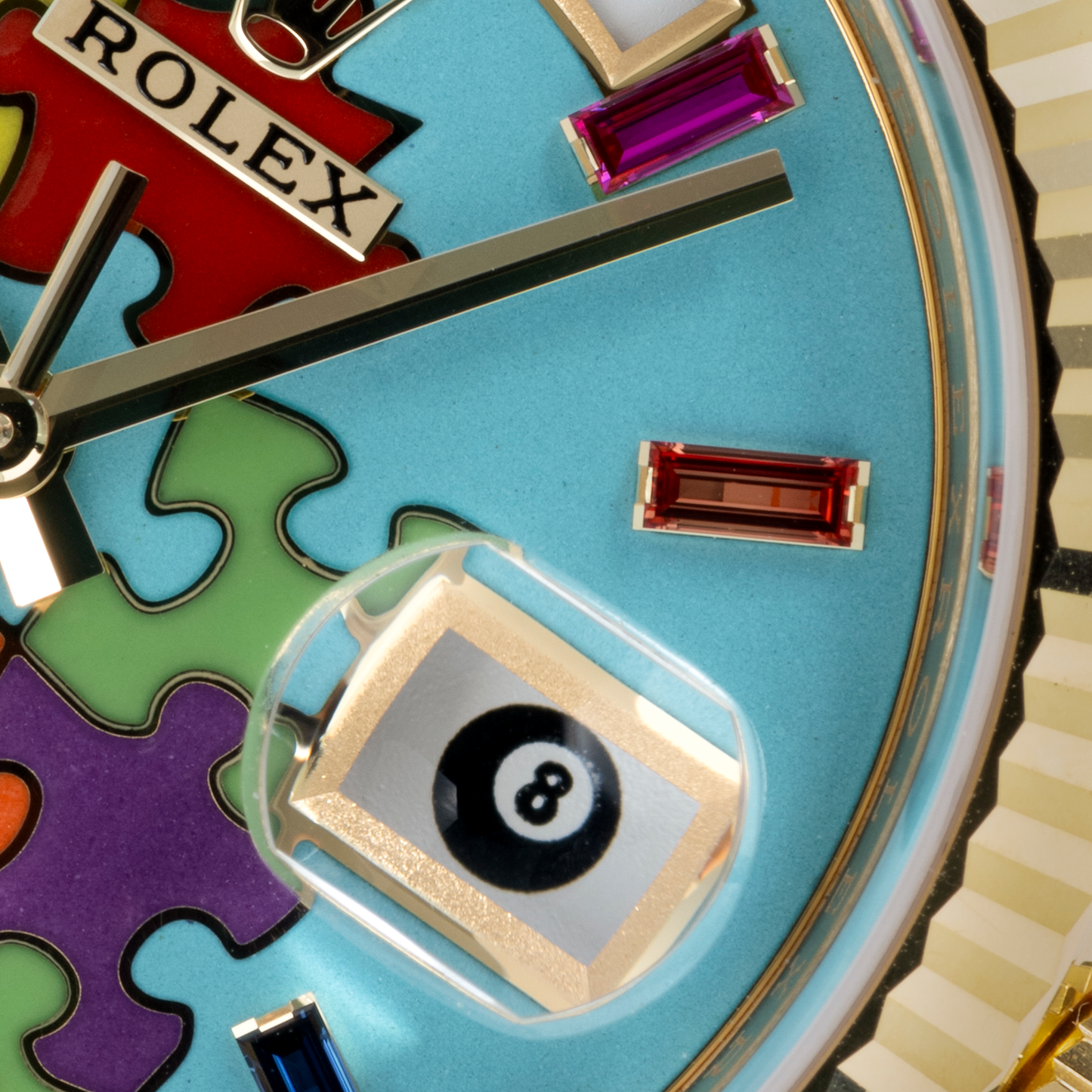 Day-Date "Puzzle Dial"in Yellow Gold