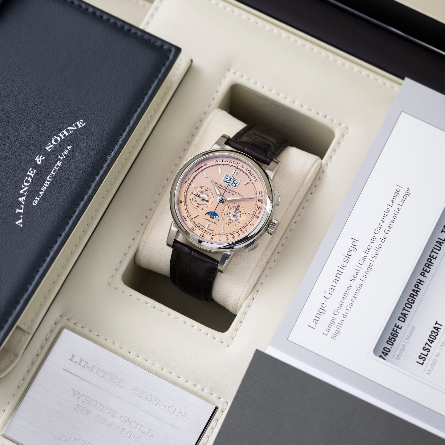 One of 100 "Datograph Perpetual Tourbillon"
