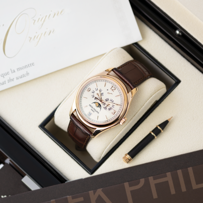 Rose Gold Annual Calendar