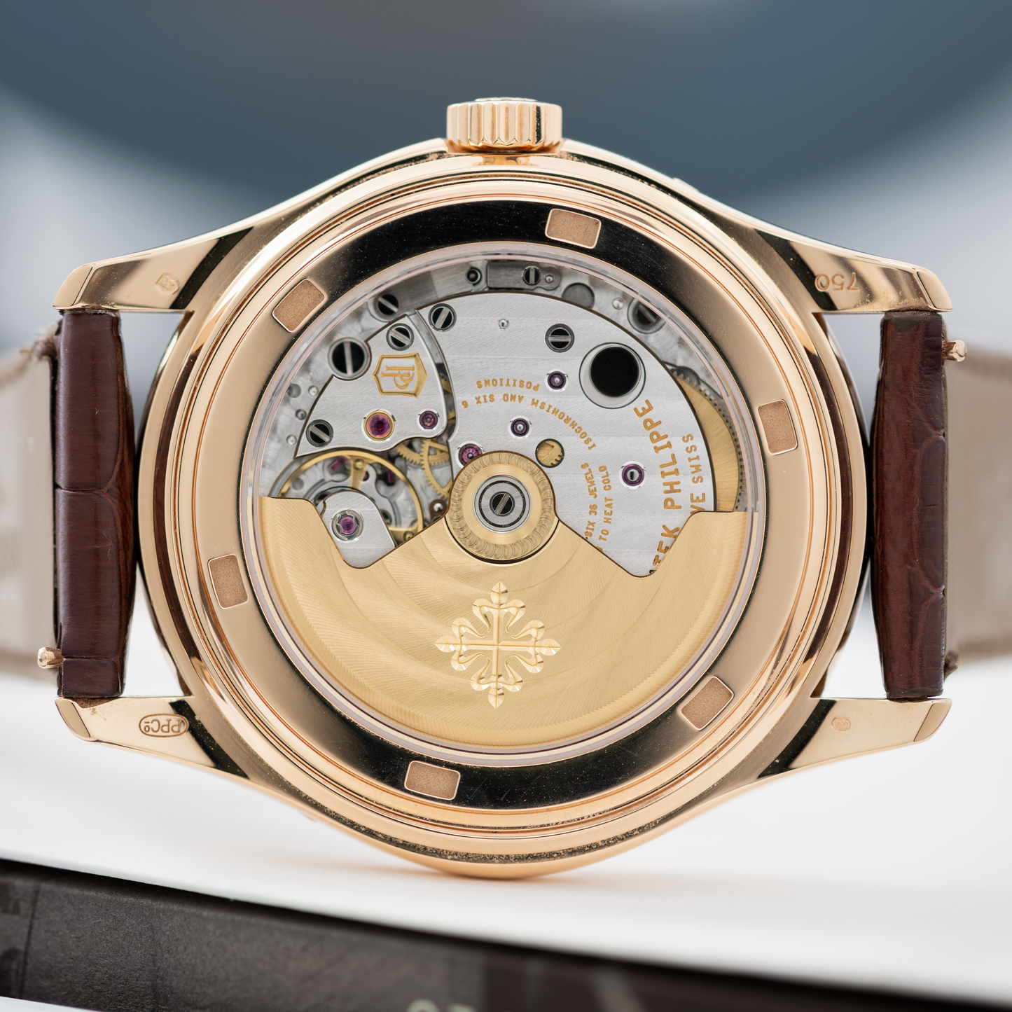 Rose Gold Annual Calendar