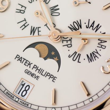 Rose Gold Annual Calendar