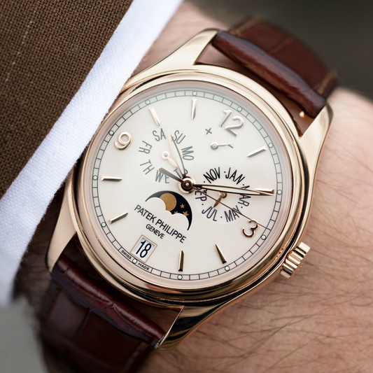 Rose Gold Annual Calendar