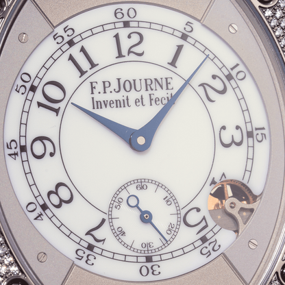 élégante 48 mm Titanium, Set with Diamonds
