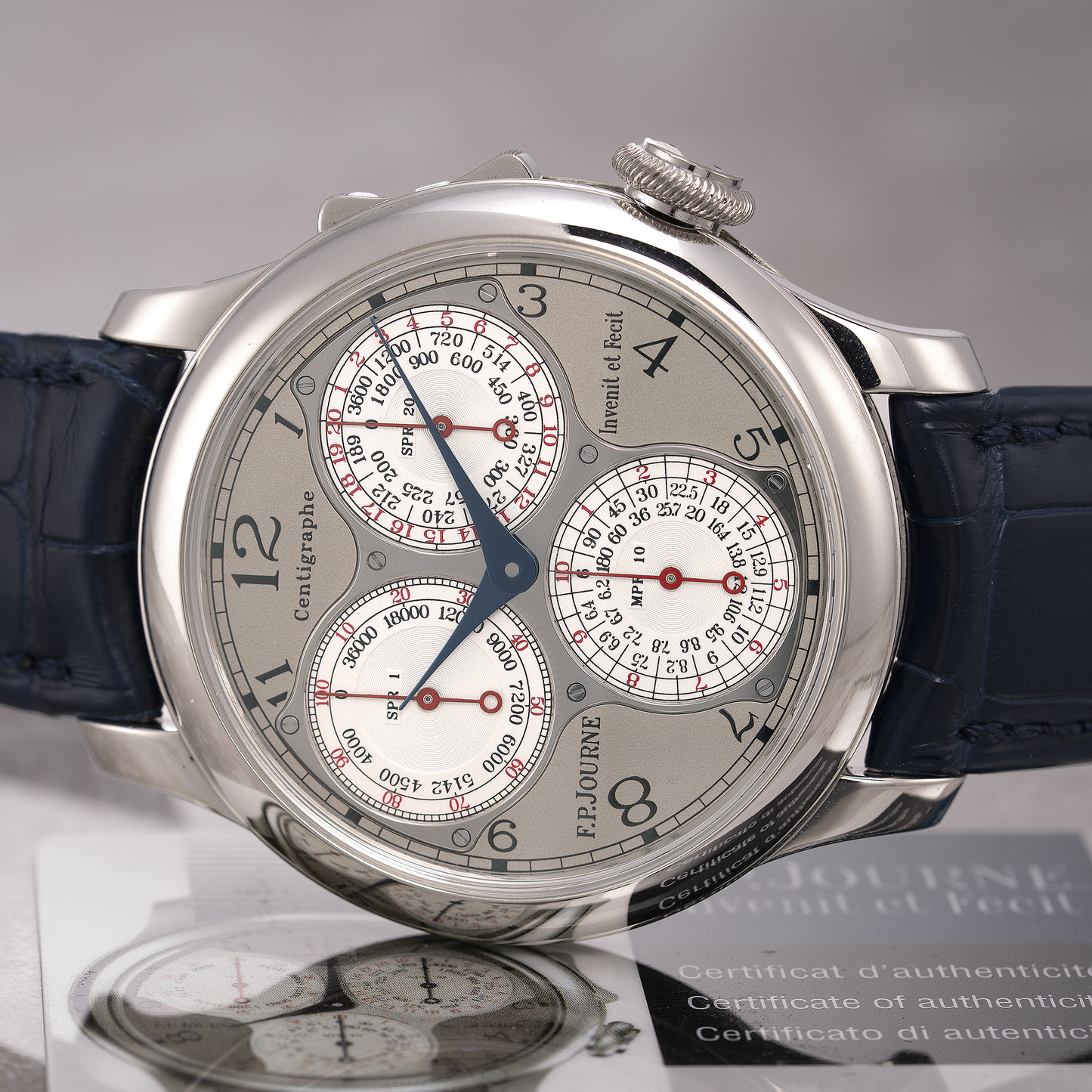 Centigraphe Souverain in Platinum