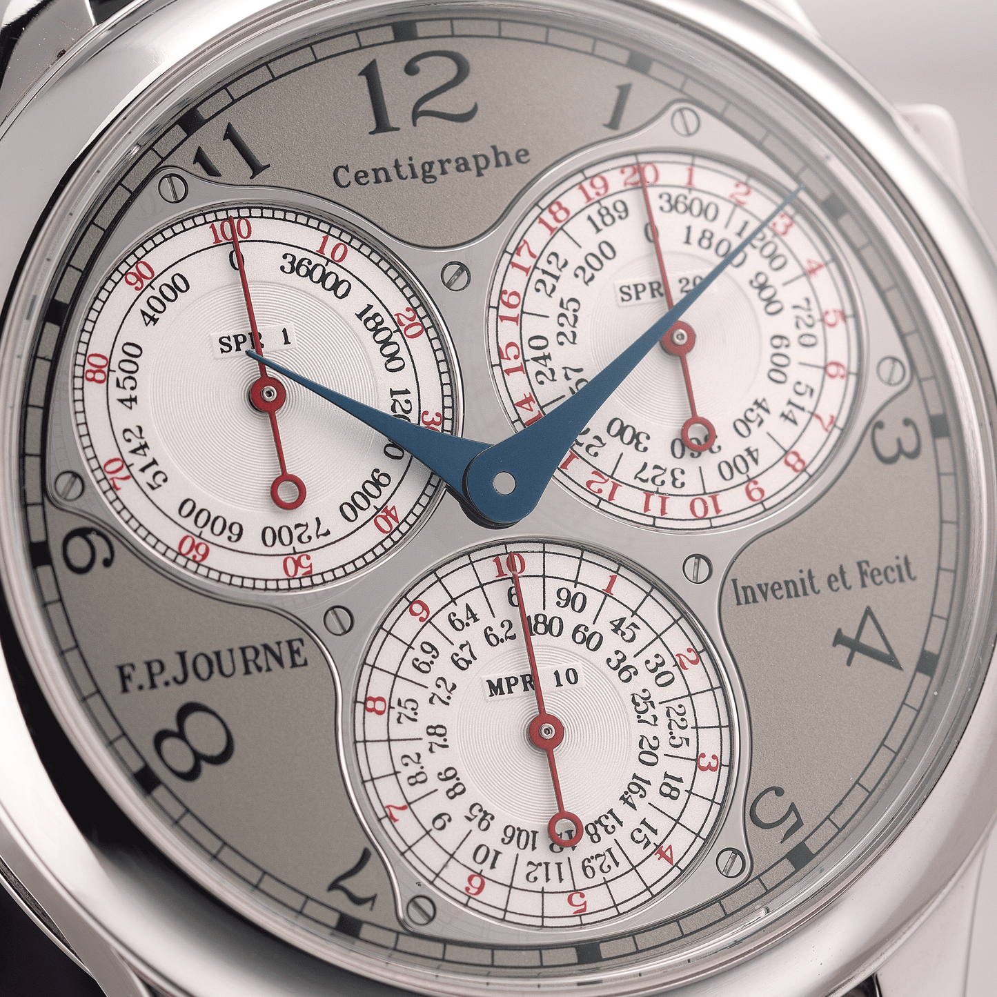 Centigraphe Souverain in Platinum