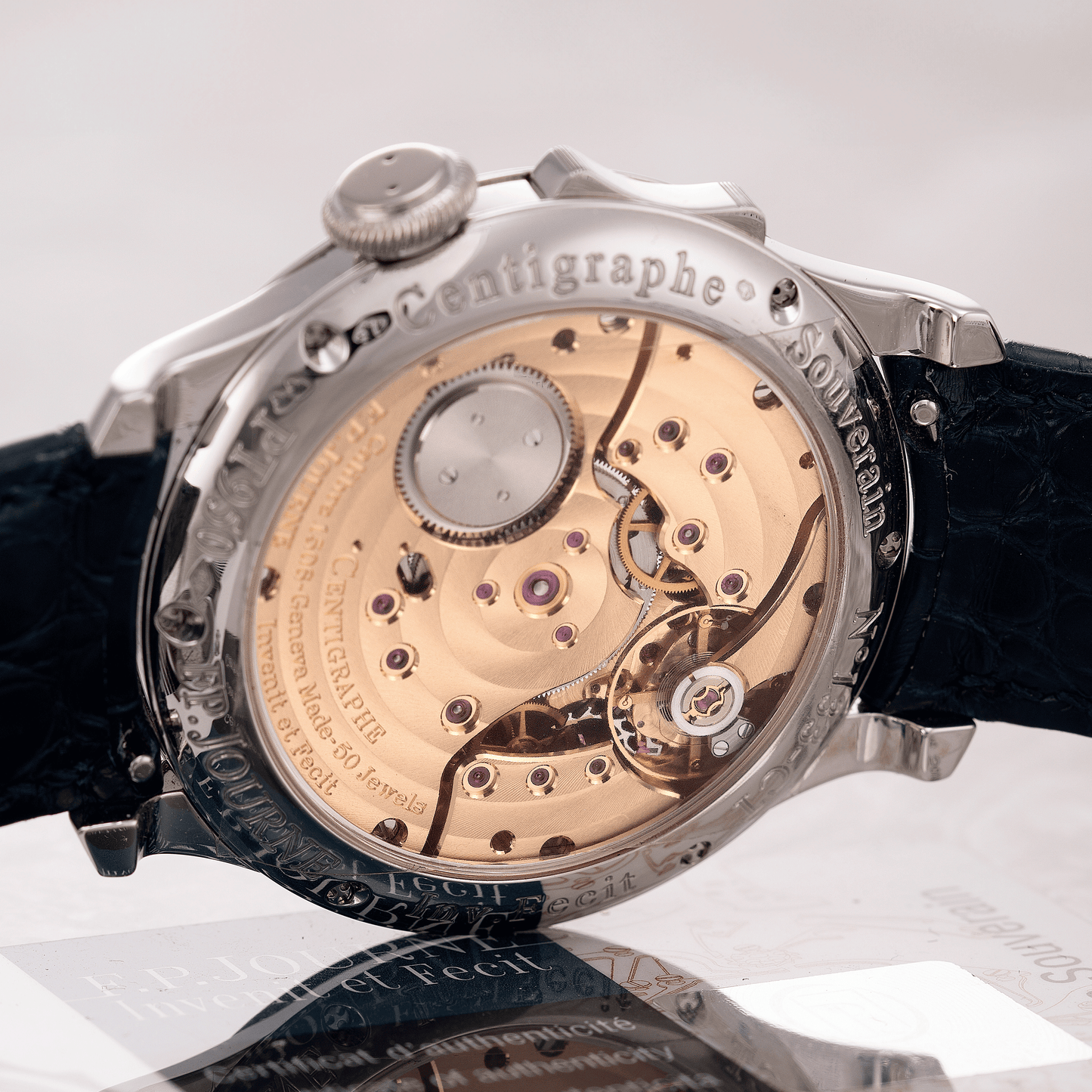 Centigraphe Souverain in Platinum