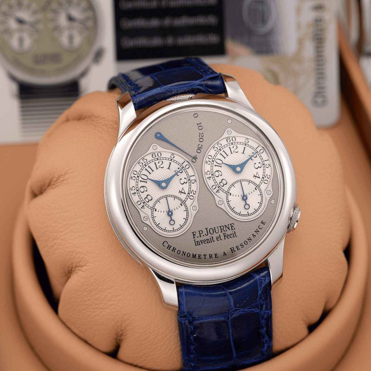 Chronomètre à Résonance in Platinum