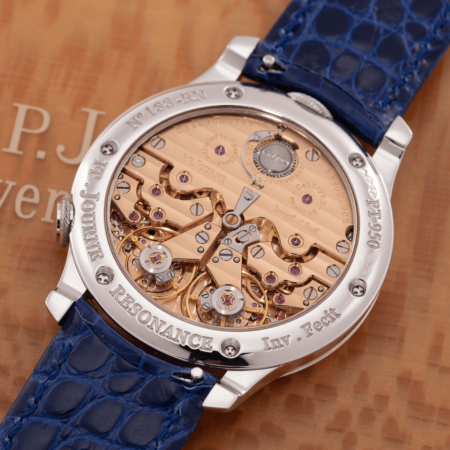 Chronomètre à Résonance in Platinum