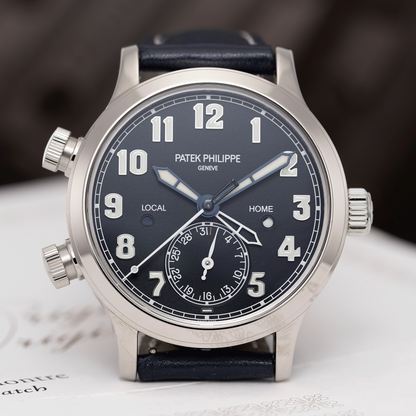White Gold Patek Philippe Calatrava Travel Time Ref. 7234G-001 37.5mm 