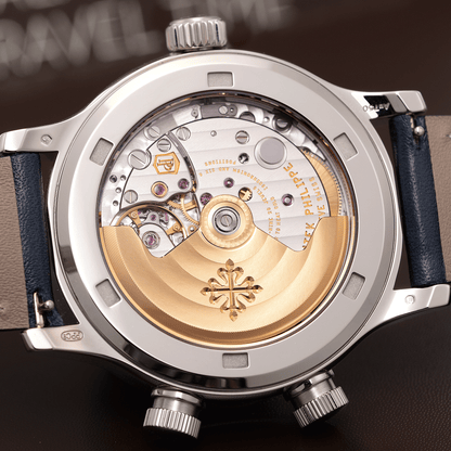 Movement of White Gold Patek Philippe Calatrava Travel Time Ref. 7234G-001 37.5mm  