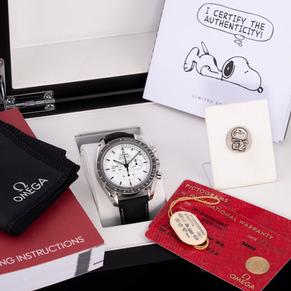 Full Set Stainless Steel Omega Speedmaster “Silver Snoopy” Ref. 311.32.42.30.04.003 42mm