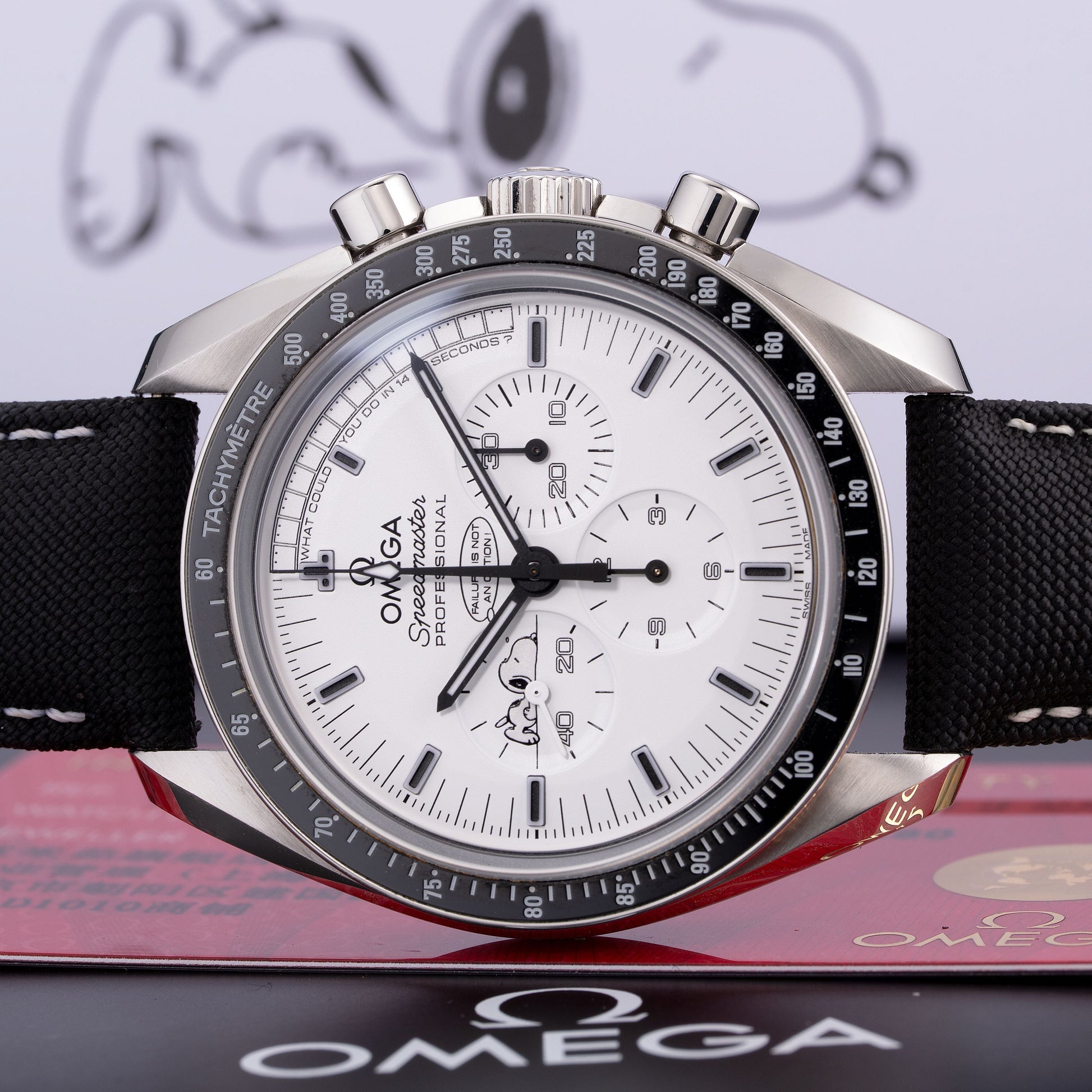 Stainless Steel Omega Speedmaster “Silver Snoopy” Ref. 311.32.42.30.04.003 42mm
