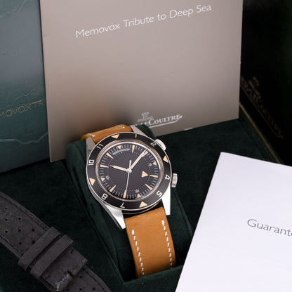 Full Set Stainless Steel Jaeger‑LeCoultre Memovox Tribute to Deep Sea Ref. Q2028470 40.5mm