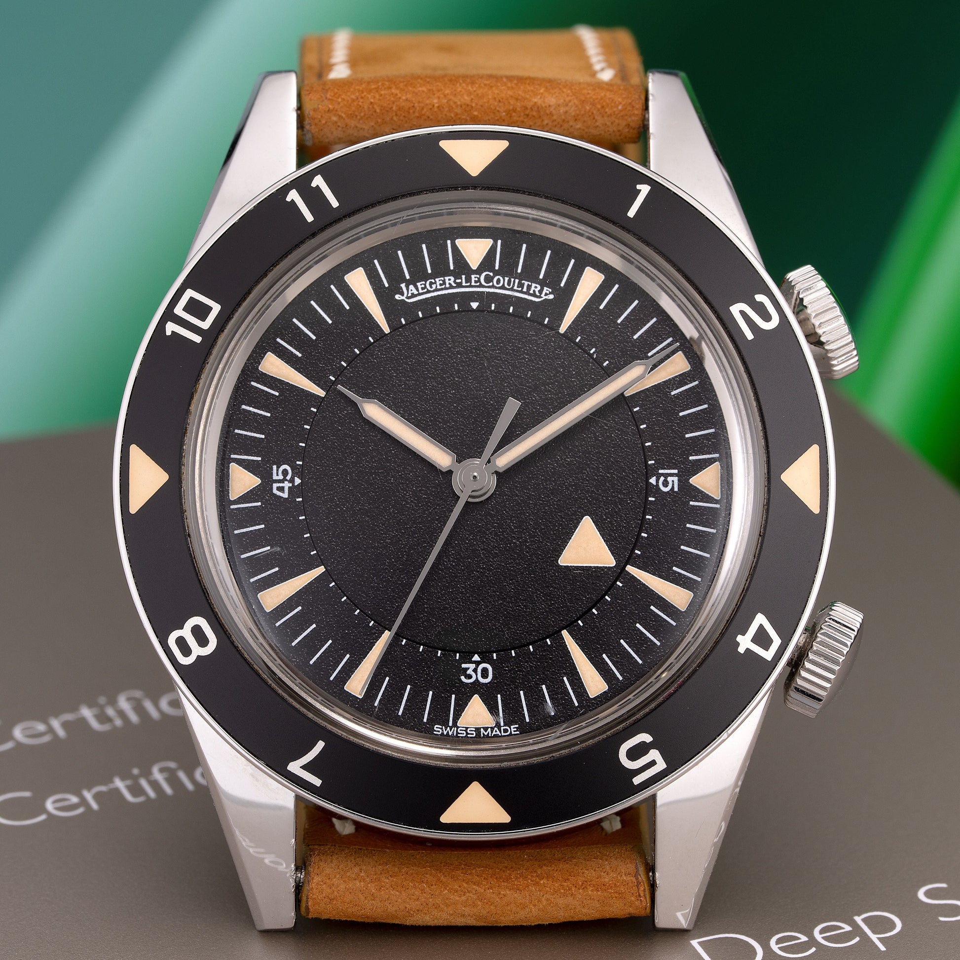 Stainless Steel Jaeger‑LeCoultre Memovox Tribute to Deep Sea Ref. Q2028470 40.5mm