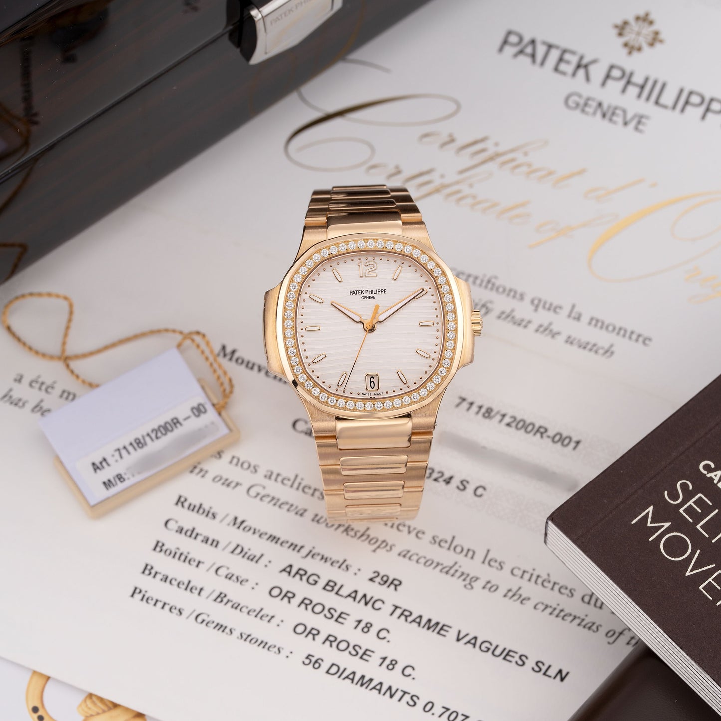 Ladies’ Nautilus in Rose Gold