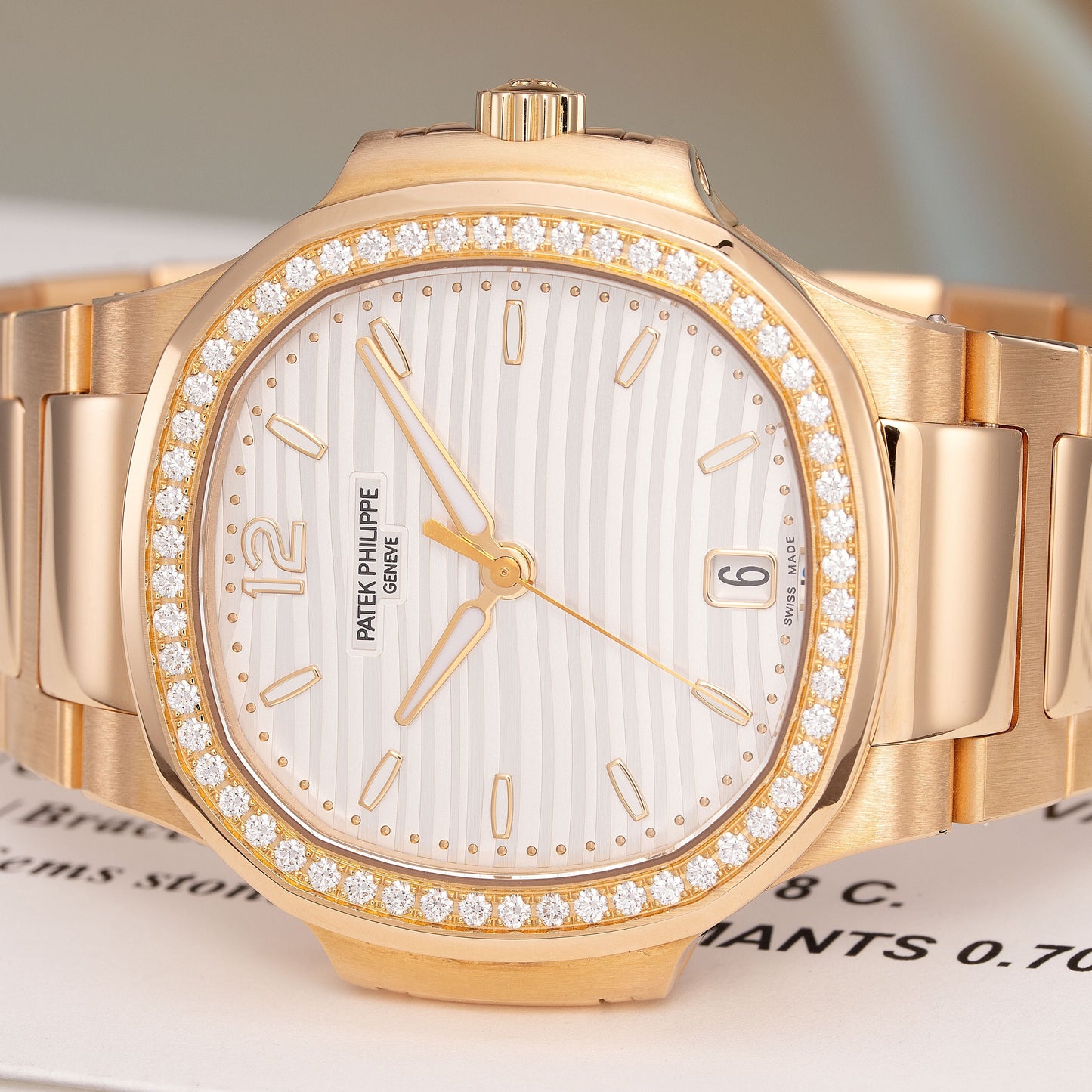 Ladies’ Nautilus in Rose Gold