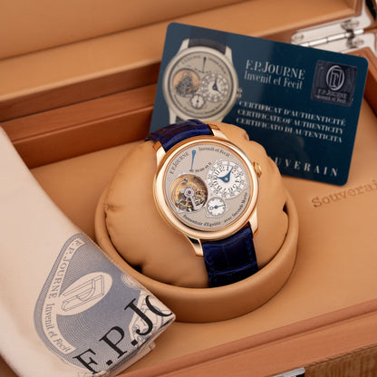 Tourbillon Souverain in 18K 6N Gold