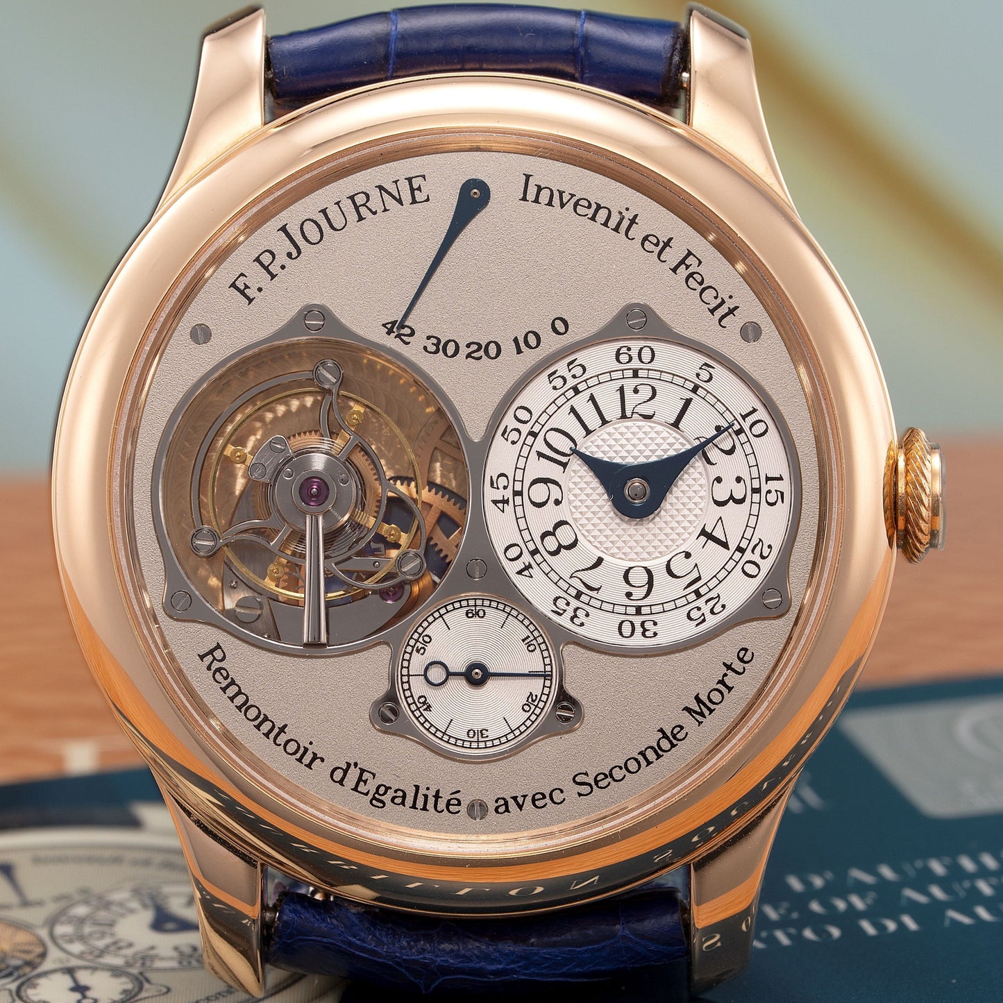 Tourbillon Souverain in 18K 6N Gold