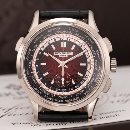 Patek Philippe World Time Chronograph Singapore Limited Edition 2019 Ref. 5930G-011 39.5mm