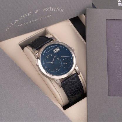 Lange 1 "First Generation Blue Dial"