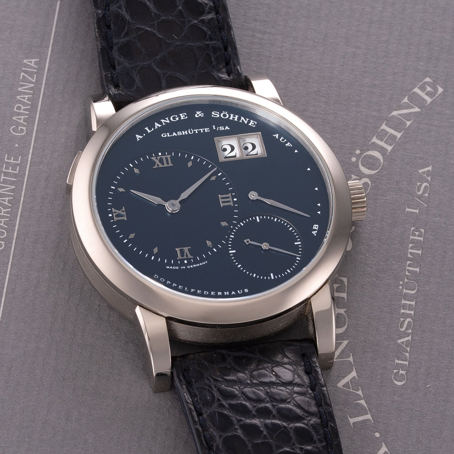 Lange 1 "First Generation Blue Dial"